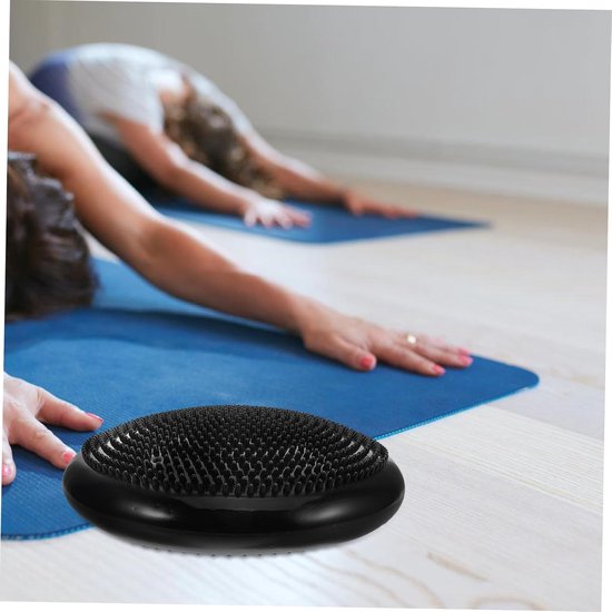 Yoga Balans Kussens - Balansschijven Trainingskussens - Core Versterken - Opblaasbaar Lichtgewicht - 34x34x4.5cm - Diverse Kleuren — afbeelding 2