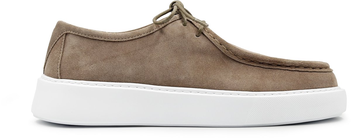 Dutch'D ® Loafers - Instapper - Bruin - Luxe - Sportief - Suede leer - Atmos Aura - Maat 41