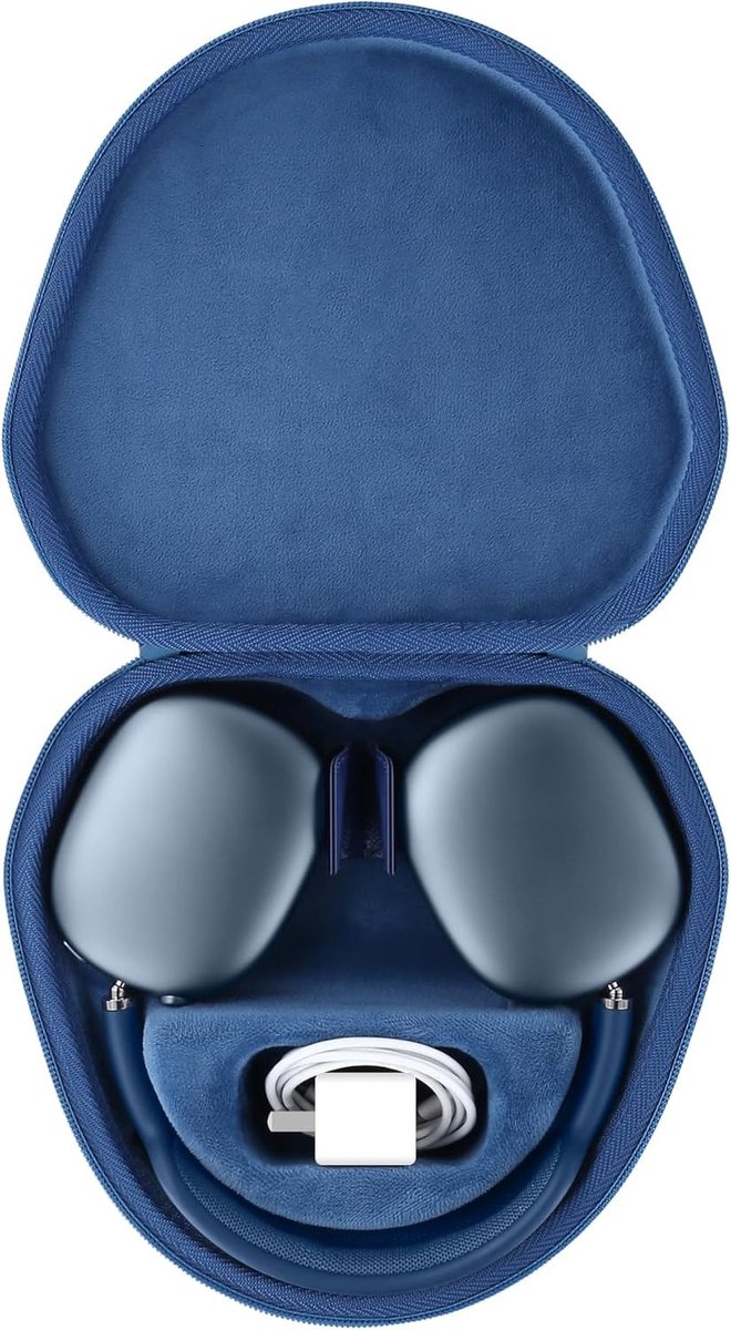 Duurzame Hard Case voor Apple AirPods Max, Slimme Reisoplossing met Bescherming en Opbergruimte