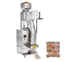 VEVOR Poederverpakkings- en Vulmachine, Volledig Automatische Vulmachine, 10-999 G. Intelligent Wegen, Vullen en Verpakken, Roestvrij Staal, Vrijstaand Model, Ideaal voor Noten, Zaden, Koffiebonen, Specerijen en Granen