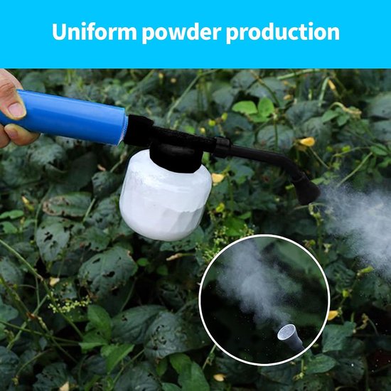Pollenstrooier Tuin - Bestuivingsgereedschap Bloemen - Vruchten Kweken - Anti-verstoppingsmechanisme - 250 ml - Blauw — afbeelding 2