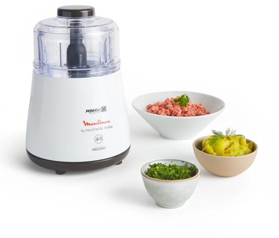 Moulinex DPA110 elektrische hakmolen 0,5 l Wit 1000 W van Merkloos — afbeelding 5