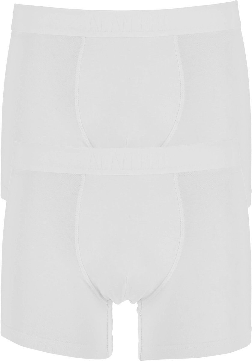 ALAN RED boxershorts Bomber bamboo (2-pack) - wit