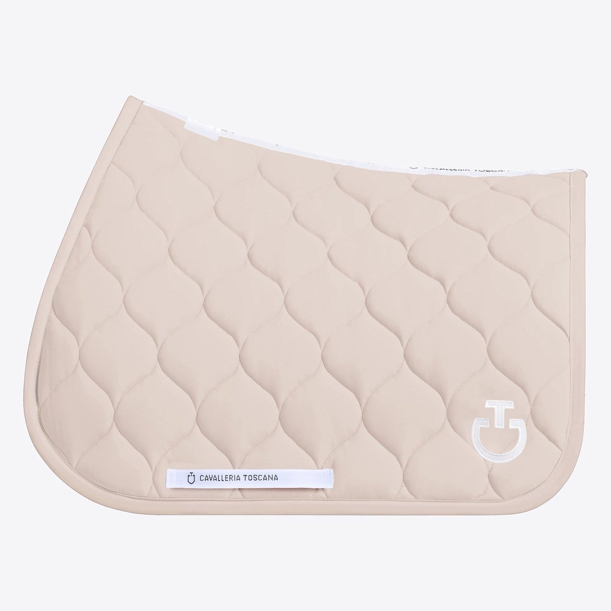Cavalleria Toscana New Circular Quilted Jersey Zadeldek Jumping Full Rainy day