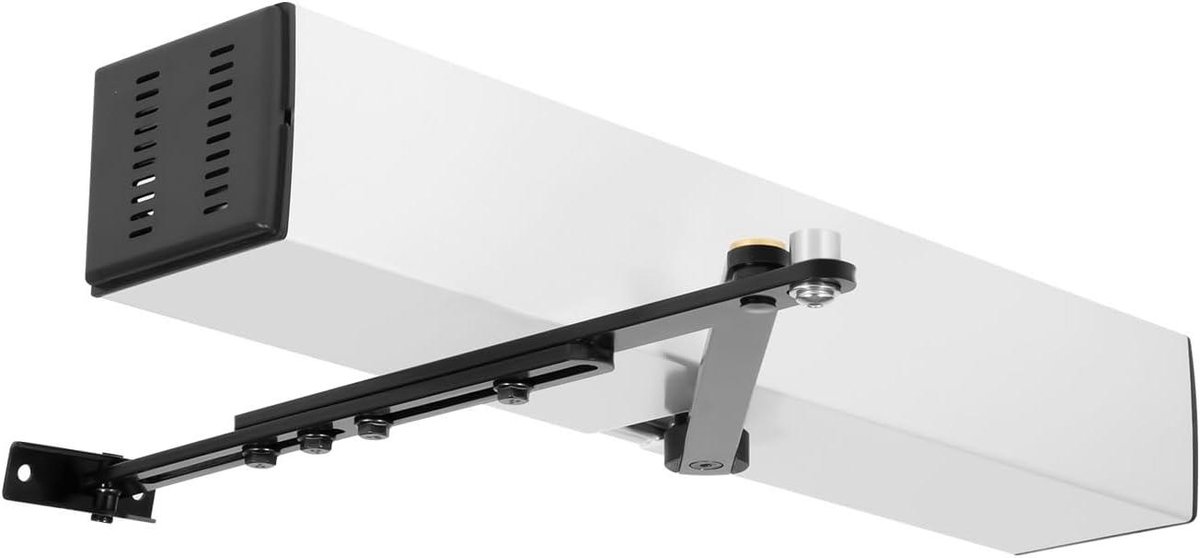 Automatische Deuropener - Draaideur Motor - Toegang Vereenvoudigen - Dubbele Bedrijfsmodus - Tot 1200 mm - Zilver Zwart