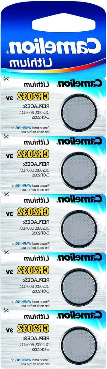 Knoopcel Batterijen - Lithium Cellen - Apparaten Voeden - Betrouwbare Energie - 5 Stuks - Zilver