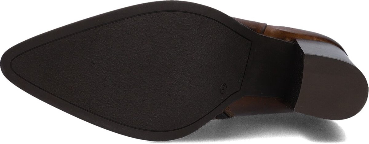Shabbies Amsterdam - GRUNCH AMI Ankle Boot Leather Brown - Maat 38