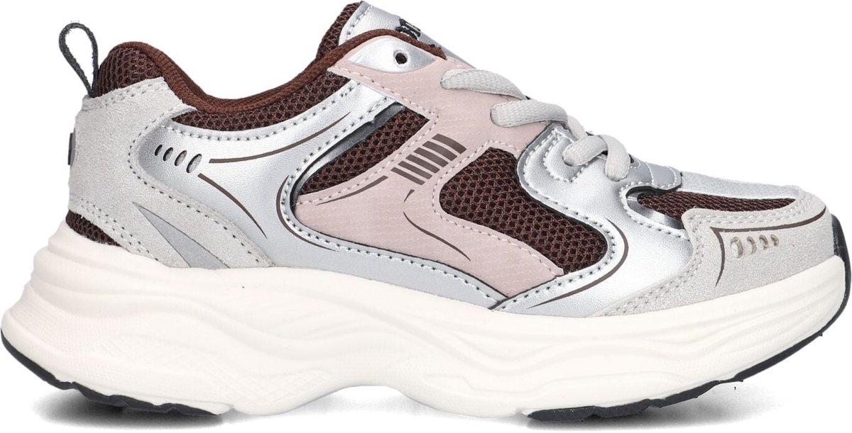 Ton & Ton Meisjes Lage sneakers Ilmi - Multi - Suède - Maat 27
