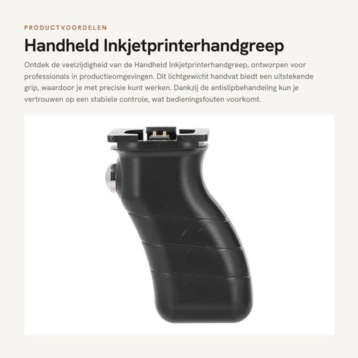 Inkjetprinterhandgreep Lichtgewicht - Antislip - Handvat - Multifunctionele Knop - Compatibel met Verschillende Modellen - Stabiele Grip