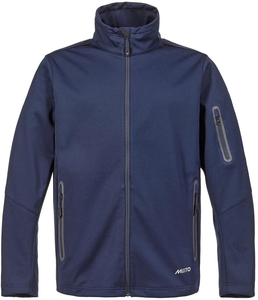 Softshell fleece Musto ESS Blauw