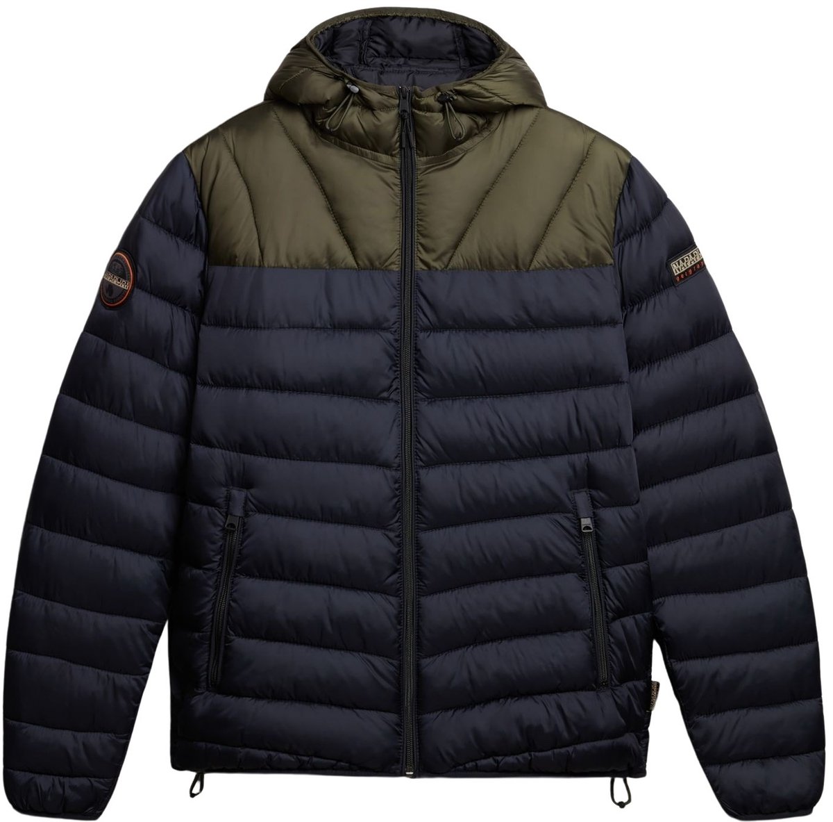 Mouwloze jas met capuchon Napapijri Aerons Cb Blauw