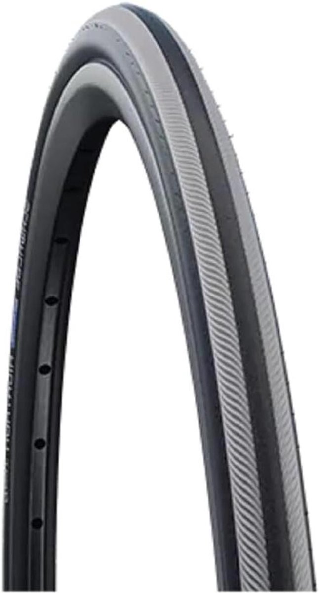 Fietsband - Banden - Fietsen - Grijze Strepen - 22x1.00 - Zwart