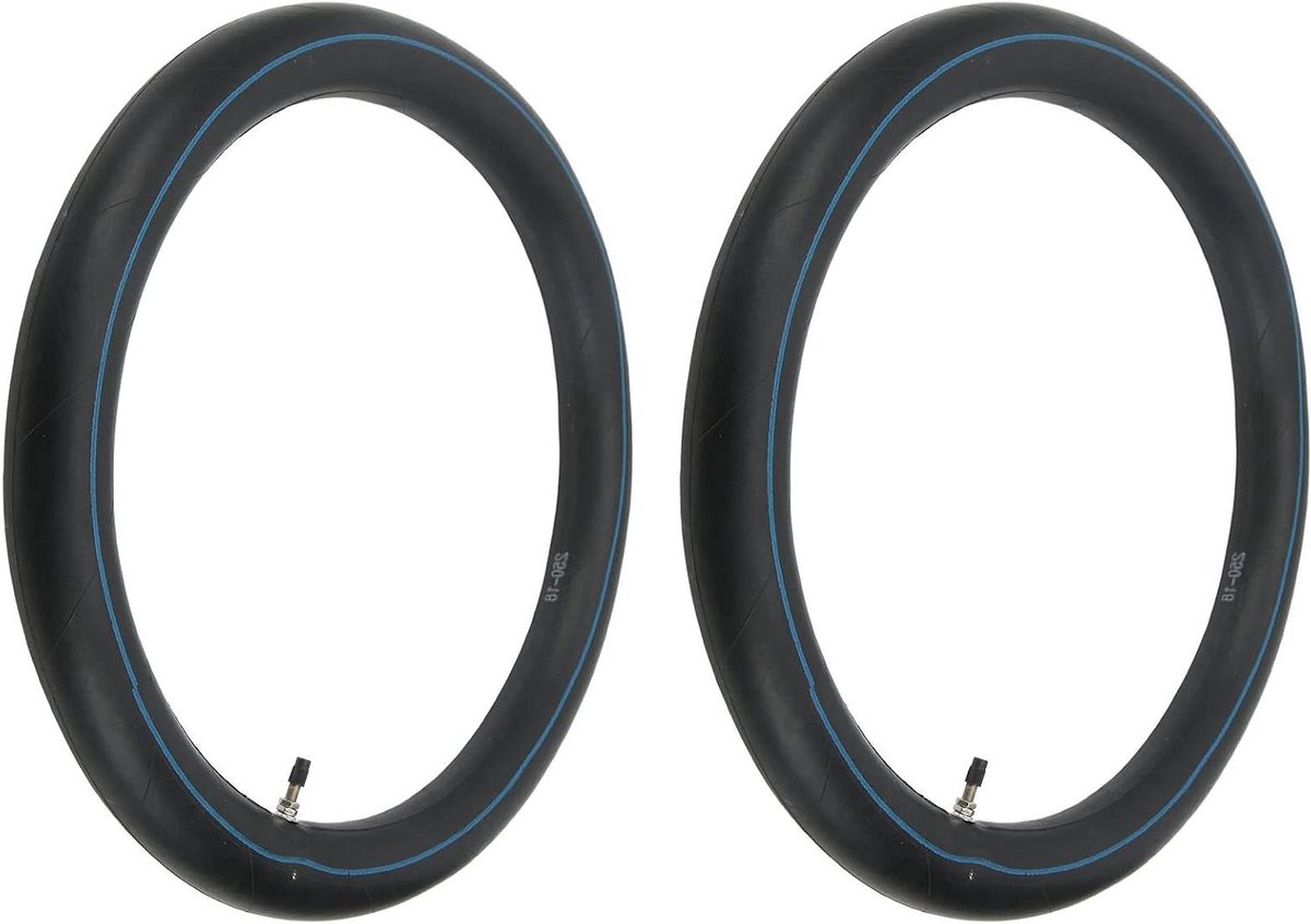 Binnenband Motorfiets - Reserveband Band - Off-road Rijden - Schokabsorberend Rubber - 18 Inch - Zwart