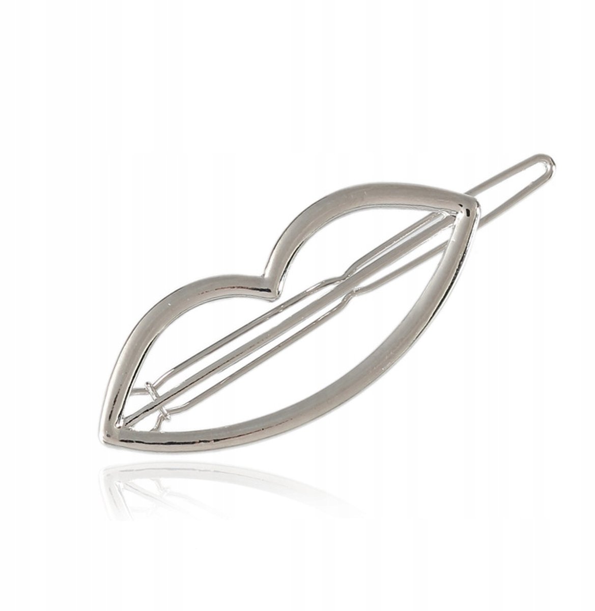Zilverkleurige Metalen Haarclip Z01 - Stijlvol en Elegant