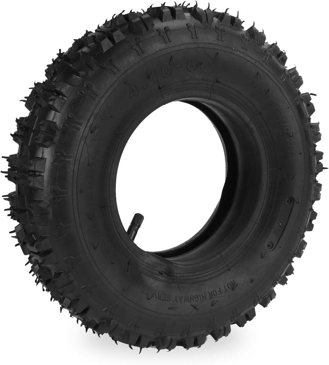 Dikke rubberen binnenband 4.10-6 voor ATV, Go Kart en Mini Quad - Geschikt voor 47cc en 49cc motoren