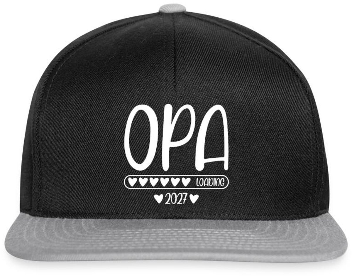 Toekomstige Opa 2027 Snapback cap