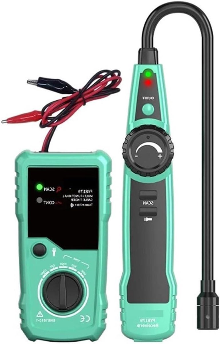 Netwerkkabeltester - Kabeldetector - Kabels Traceren - Diepte 2m Bereik 3000m - 1.0 Grams - One Color
