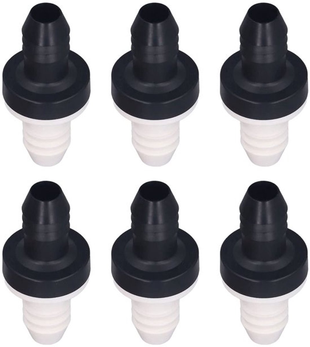 Terugslagklep 150mm - Hoge Chemische Stabiliteit - Veilige Lengte 43mm - 6 Stuks - Fijn Vervaardigd - Brede Toepassing - Terugslagventiel