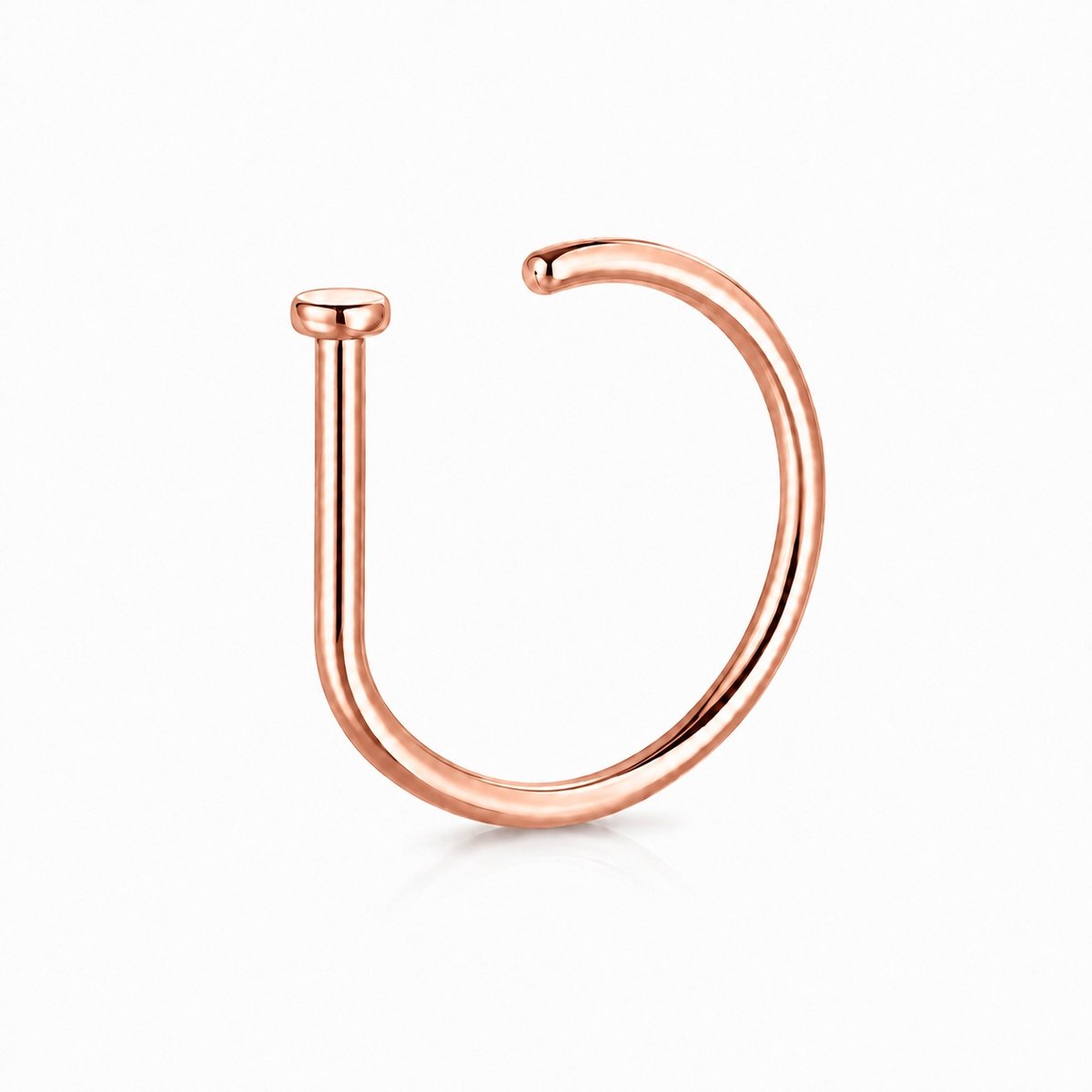 Cilla Jewels Roségoudkleurige Fake Neusring van Edelstaal