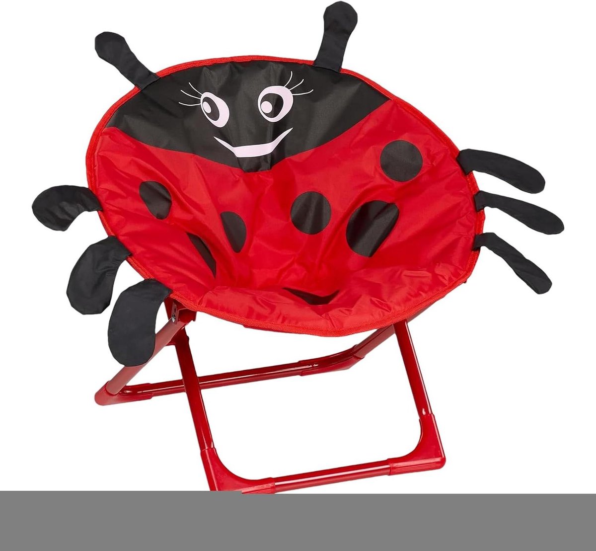 Opvouwbare Buitenstoel - Kinderstoel Lieveheersbeestje - Buiten Zitten - Waterdicht & Stabiel - 40 x 510 x 40 mm - Multicolor