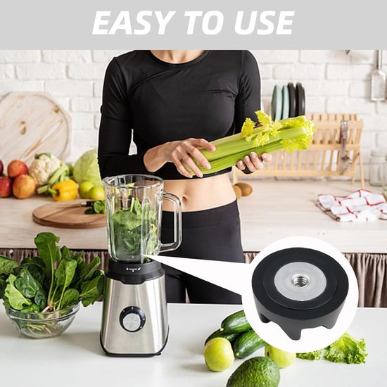 Set van 3 Vervangonderdelen voor Blender - Mixer Koppeling, Compatibel met Diverse Blender Modellen en Accessoires — afbeelding 3