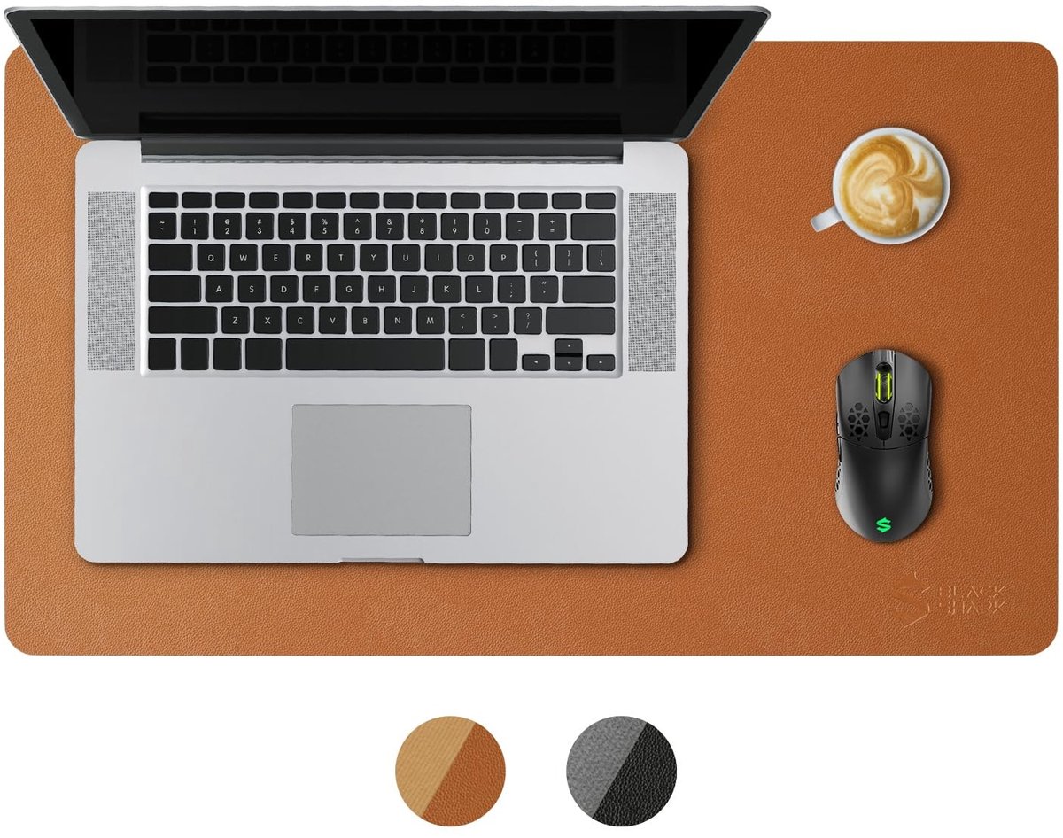 Omgoods - Gaming Bureau Mat met Antislip Ondergrond en Eenvoudig Schoon te Maken