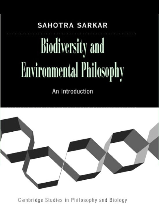 Biodiversity and Environmental Philosophy - cover