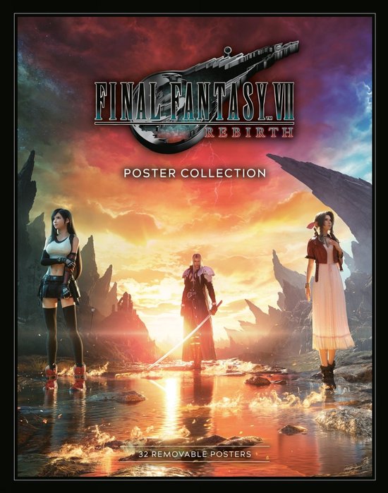 Final Fantasy VII Rebirth Poster Collection - cover