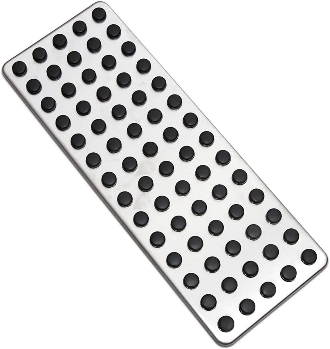 Auto Pedaal Cover - Voetsteun Pedaal - Verbeteren Rijcomfort - Antislip Oppervlak - 1 Stuk - Metaal