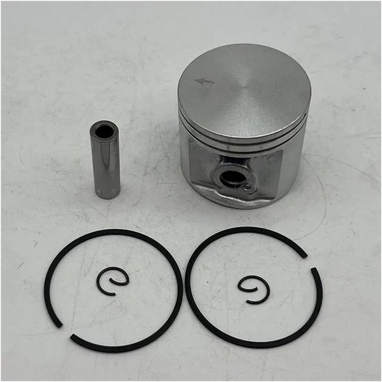 Zuiger Ring Set - Motoronderdelen - Tuingereedschap Onderhoud - Complete Herbouwkit - 47mm - Metaal — afbeelding 4