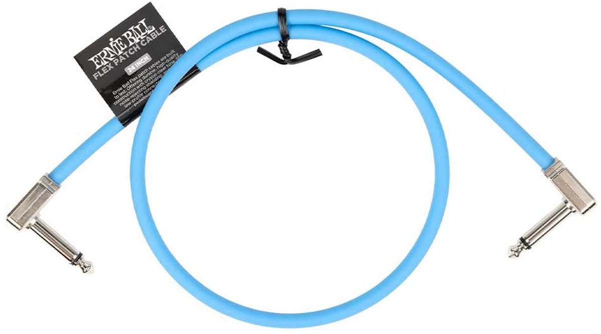 Ernie Ball 6458 Flex Patch Blue patchkabel 60 cm