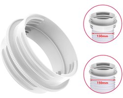 Koppelstuk Mobiele Airco Afvoerslang - binnen 130 mm / buiten 150 mm - verbindingsstuk - Airconditioning Slangkoppelin - Interface afvoerslang - afvoerslangadapter - voor mobiele airconditioning, afvoerslang