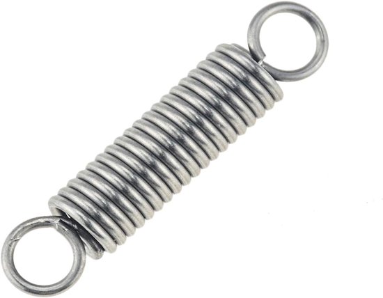 Trekveren Set - Dubbele Haak - Onderhoudsprojecten - Roestvrij Staal - 17 Stuks - Zilver