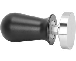 Koffie Tamper - Espresso Tool - Koffie Bereiden - Constante Drukveer - 51MM - Zilverkleurig