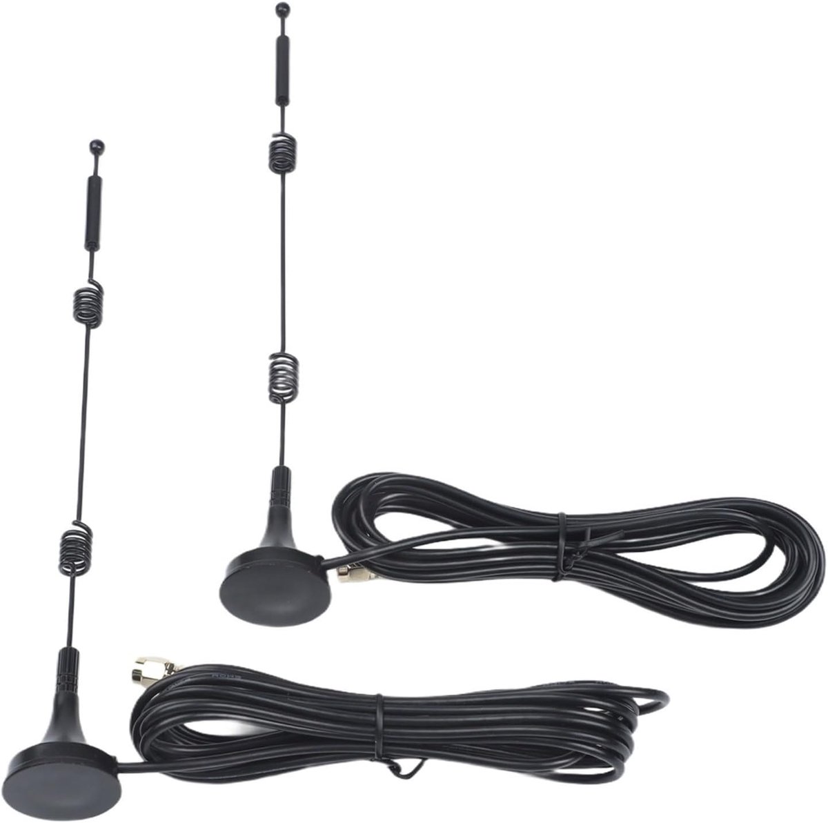 WiFi Antenne Set - Draadloze Versterker - Signaal Verbeteren - 9dBi High Gain - 2x 3m Kabel - Zwart