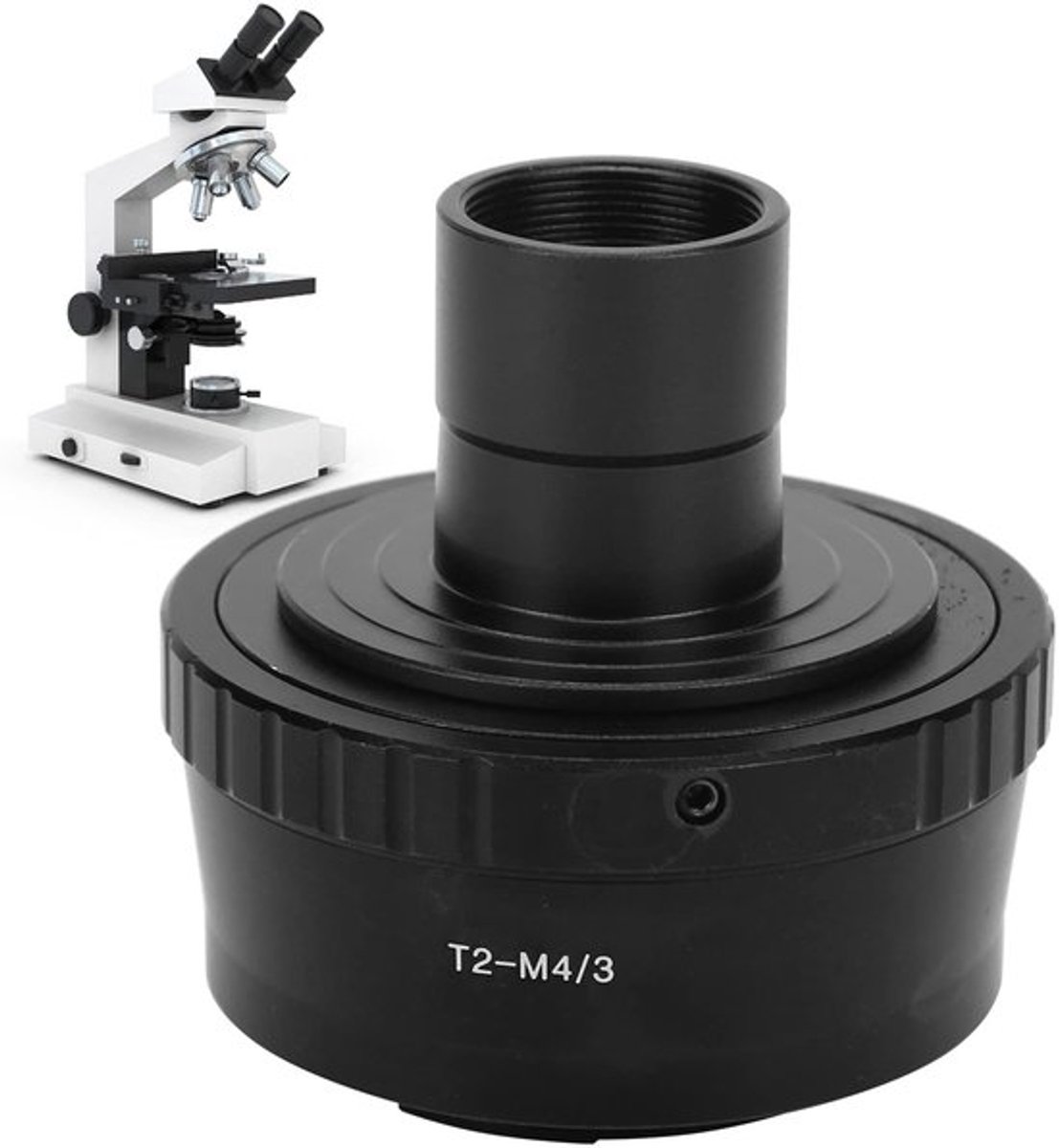 Microscoop T-ring voor Olympus M4/3 cameramodel