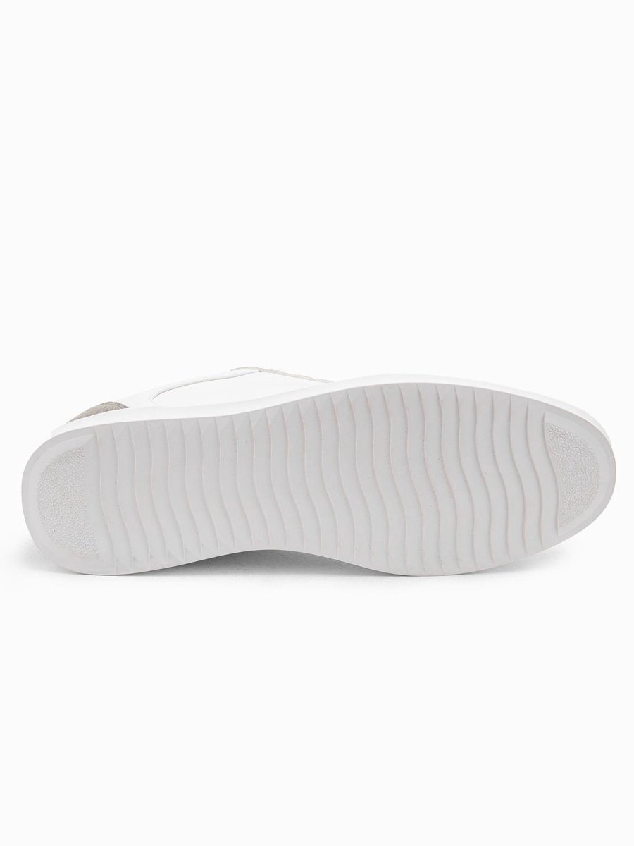 OMBRE Schoenen - Veters - Effen Wit 40