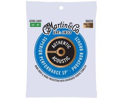 snarenset akoestische gitaar - MA530 - phosphor bronze 10-47 extra light