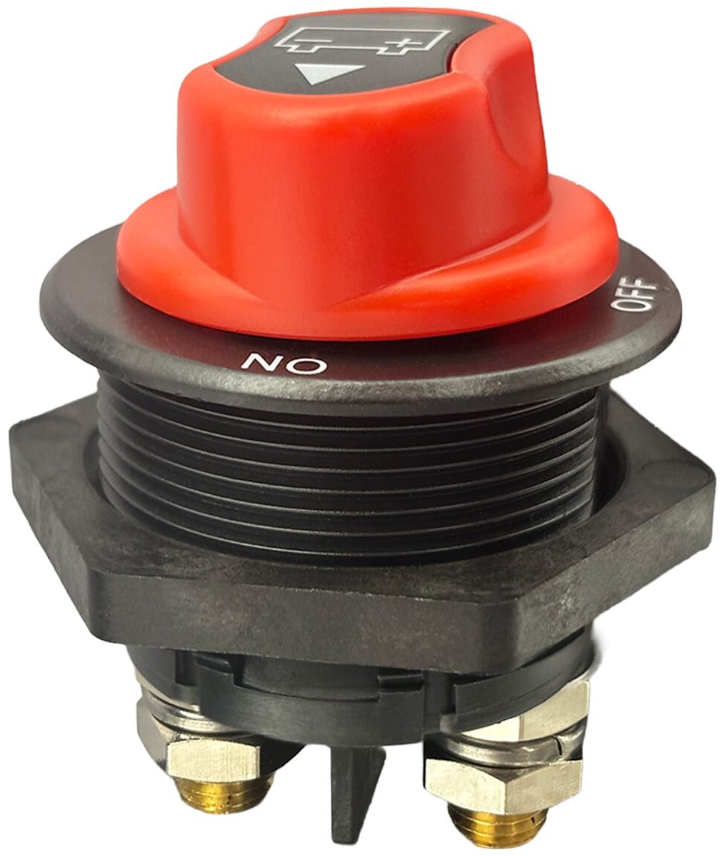 ProRide Accuschakelaar 200A 32V DC - Hoofdschakelaar - Batterij Isolator Aan/Uit - Opbouw