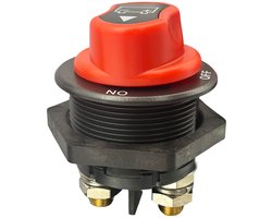 ProRide Accuschakelaar 200A 32V DC - Hoofdschakelaar - Batterij Isolator Aan/Uit - Opbouw