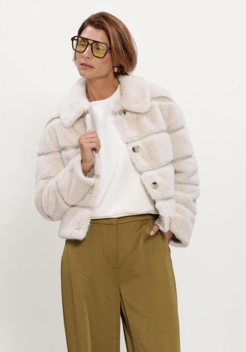 Beaumont Elsie Jacket Jassen Dames - Winterjas - Creme - Maat 36