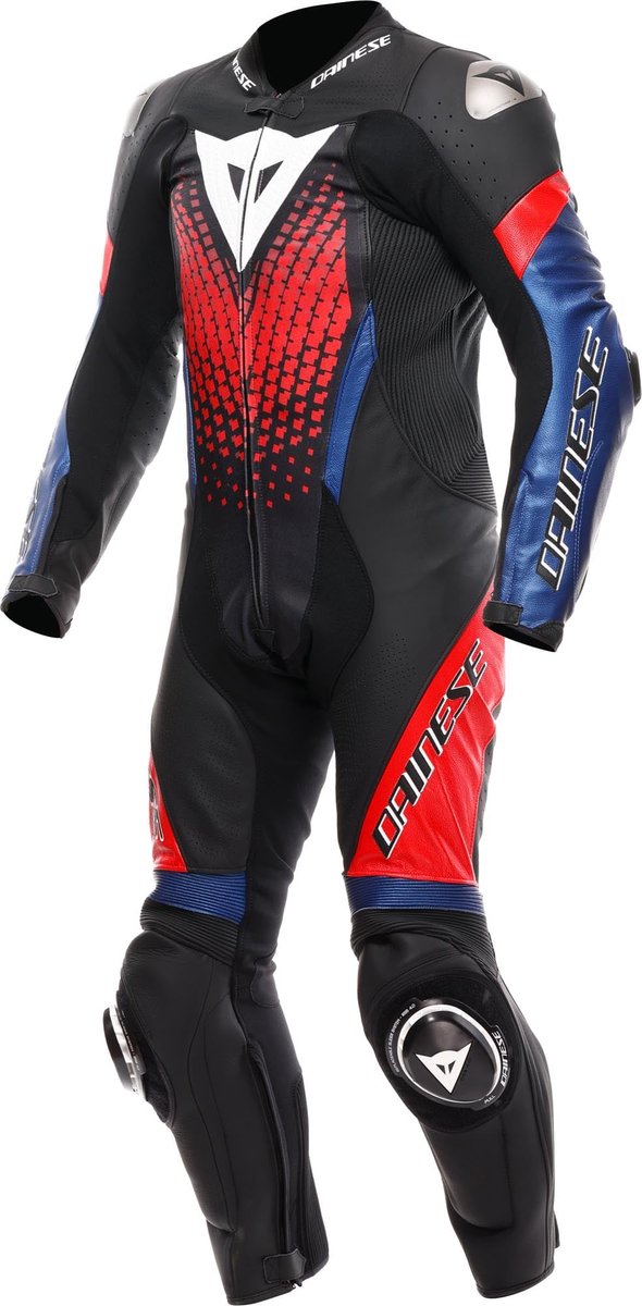 Dainese Laguna Seca 6 geperforeerd eendelig leren motorfietspak -