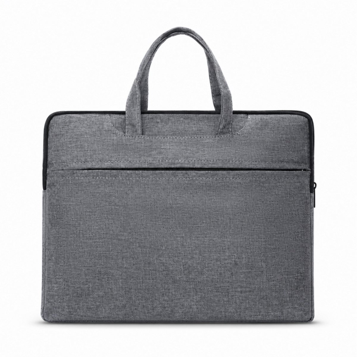 Bobypet - Luxe Aktetas en Documententas - Zakelijke Laptoptas met Handvat - Organizer Tas voor Documenten en Kantooraccessoires - Comfortabele Werktas voor Heren en Dames - Grijs