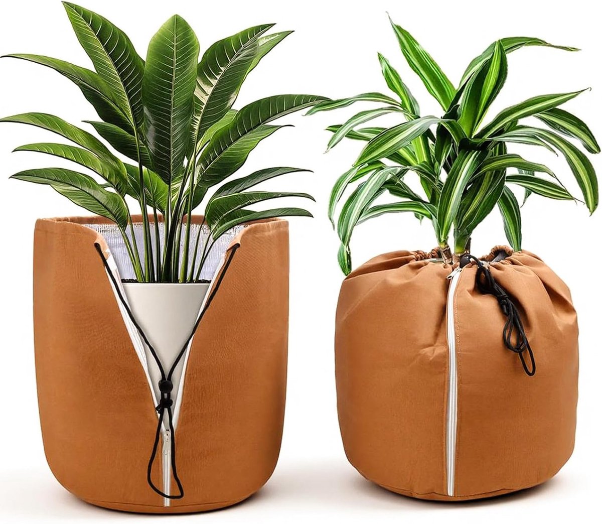 Winterbescherming voor planten 40 x 40 cm - dik Oxford stof - herbruikbaar - optimale wortelbescherming - ShopVlot