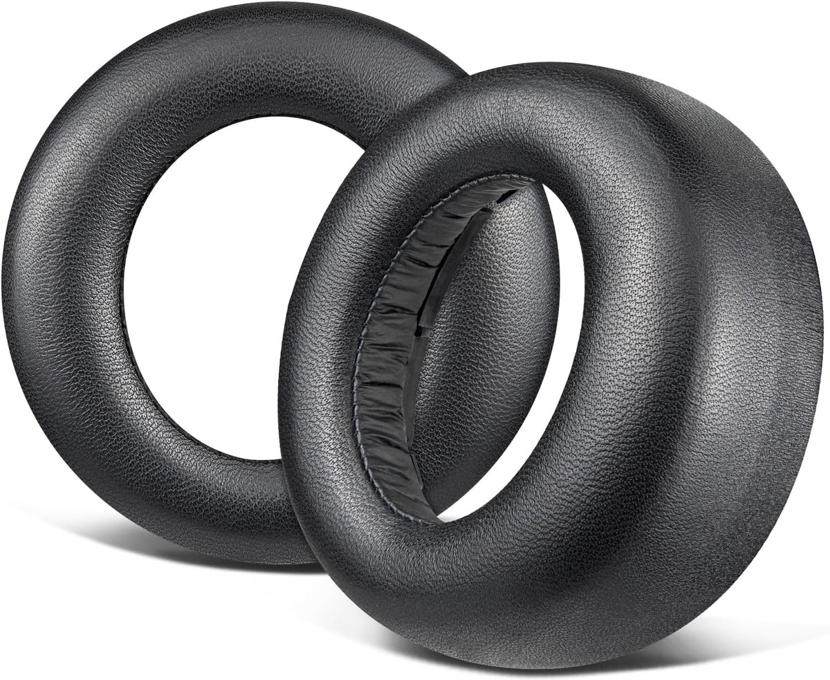 Oorkussens Vervanging voor Sony PlayStation 5 Pulse PS5 3D Draadloze Headset, Earpads Cushions met Geluidsisolerend Schuim - Zwart