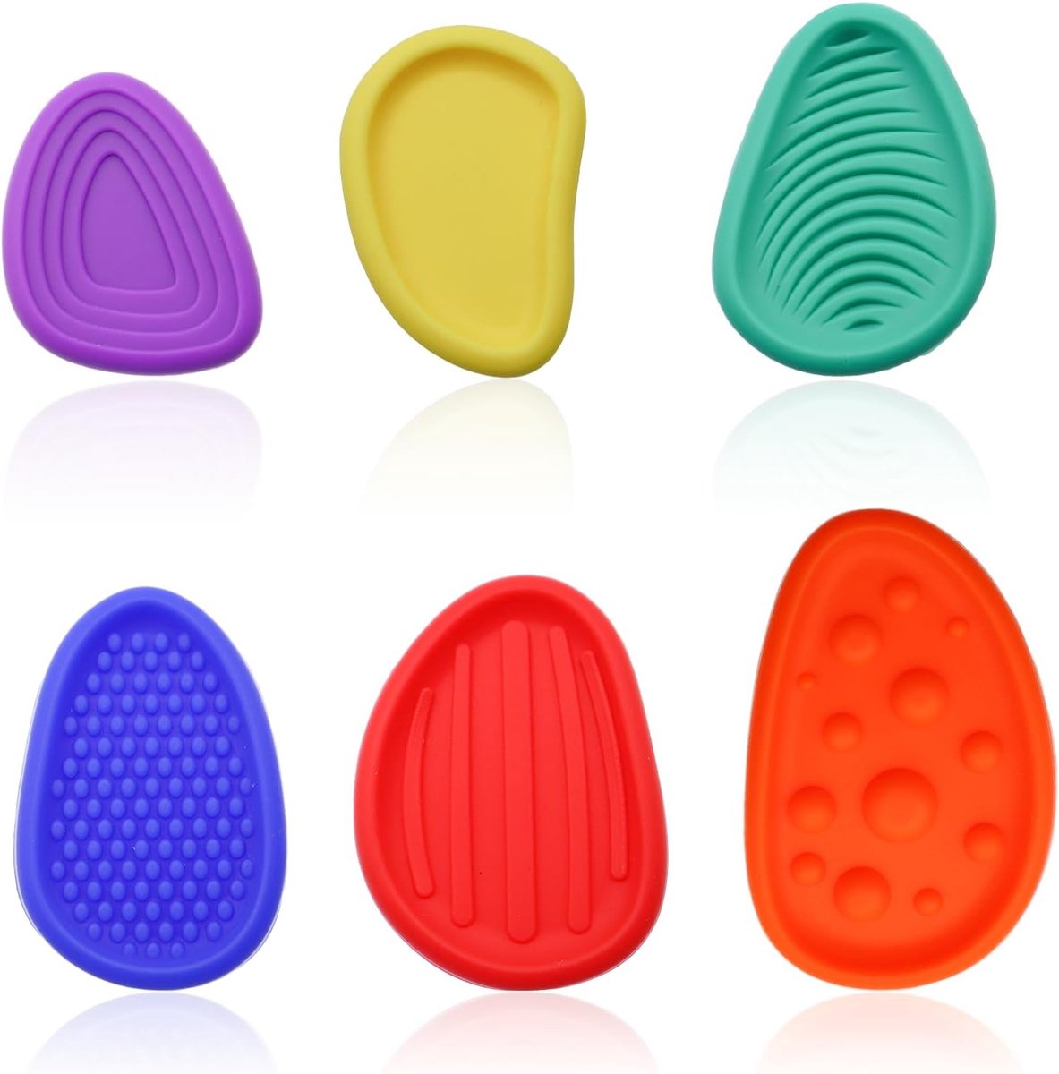Fidget Toys Sensory Stones Emotioneel rustgevend speelgoed, sensorische stenen, stressverminderend speelgoed, sensorische steen, stressverzachtend sensorisch speelgoed voor kinderen en