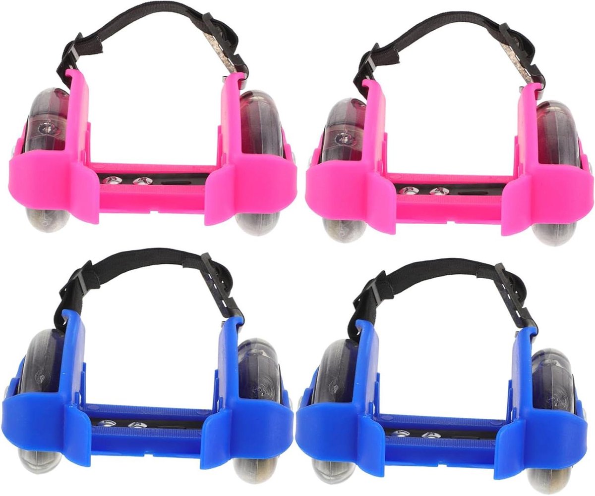 Kinderschaatsen Rolschaatsen Kinderen Buiten Spelen Glow-in-the-dark wielen Verstelbaar