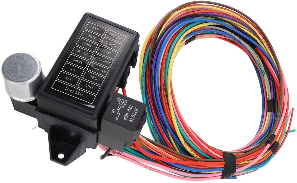 Omgoods - 14-Circuit Harnasset voor Auto Elektrische Verbindingen
