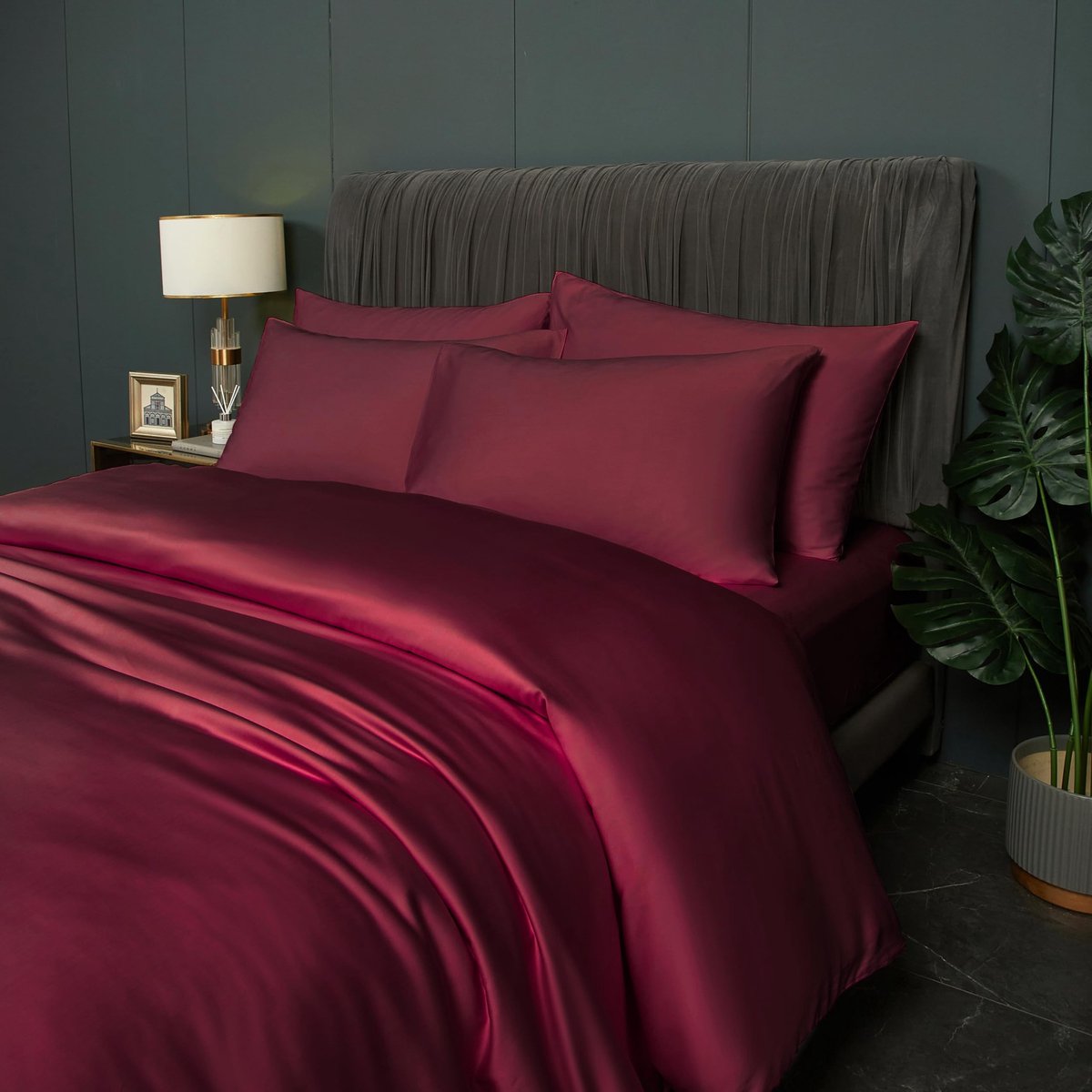 Omgoods - Bamboo Kussenhoezen 40x80 cm Set van 2 - Luxe Ademend Koel Bamboe Vezel