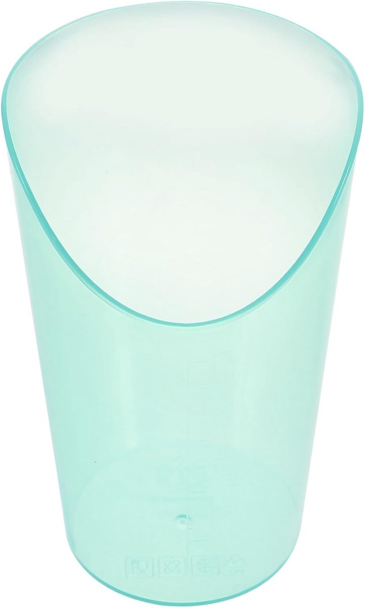 SnelShoppen - Lekvrije drinkbeker voor gehandicapten, herstelbekers voor patiënten, praktische ergonomische drinkcup, eenvoudig te gebruiken en met li